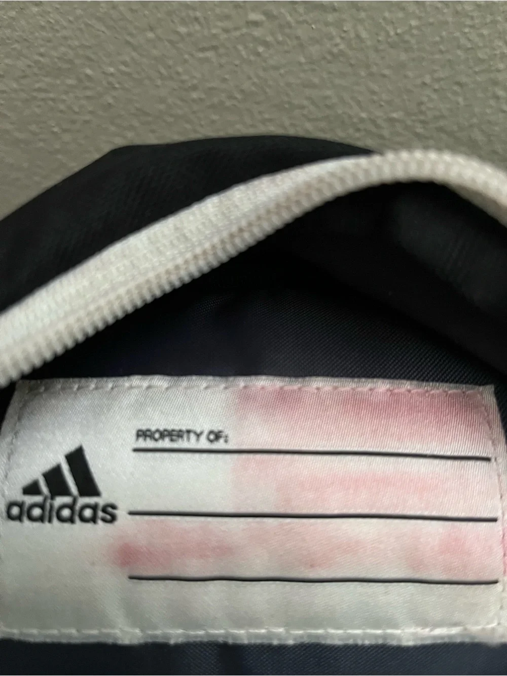 Adidas Black White 3-Stripes Backpack Bookbag School Laptop Travel Bag
